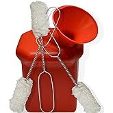 Auto Supplies Direct Angled Tire Lube Bucket for Coats Center Post Changers with 3 Lube Swabs 11.5" Length