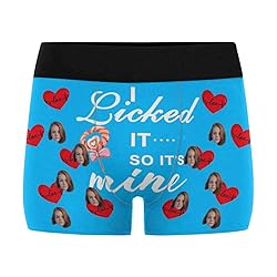 Custom Underwear, Personalized Funny Face Novelty
