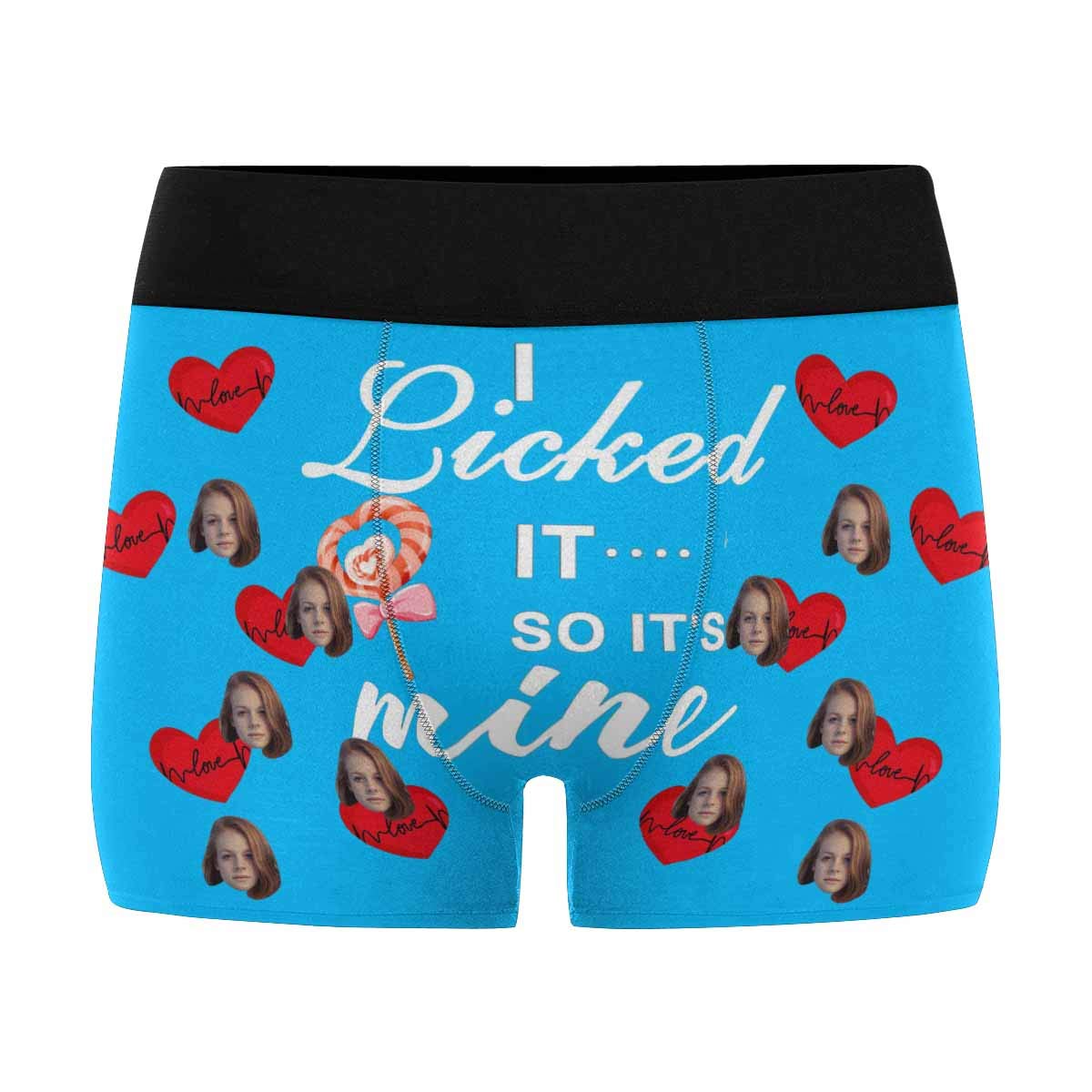 Custom Underwear, Personalized Funny Face Novelty
