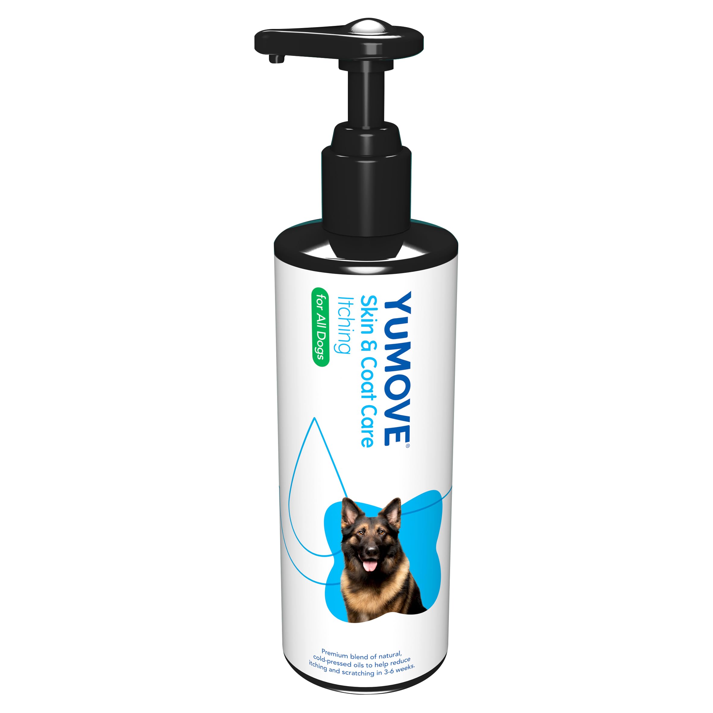 YuMOVE Skin & Coat Care Itchy Skin Soothing Supplement, Anti Itching for Dogs with Sensitive Skin and Irritation, Enriched with Salmon Oil, 500ml