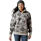 ARIAT womens Sienna 1/2 Zip Sweatshirt