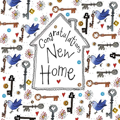 Alex Clark Key to The Door New Home Card