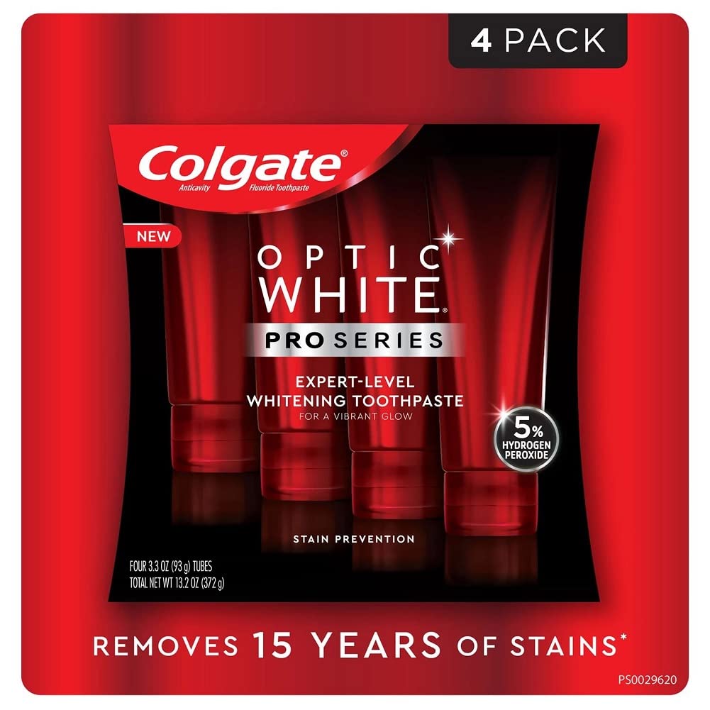 Toothpaste Pro Mua Colgate Optic White Toothpaste Pro Series Stain Shield 3.3 Ounce ...