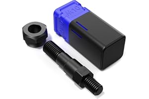 FOREVTL Replacement Mandrel for Rivet nut Tool, Manual Rivet nut Gun Mandrel and Nose Pieces Accessary (Metric M10, 1pcs)