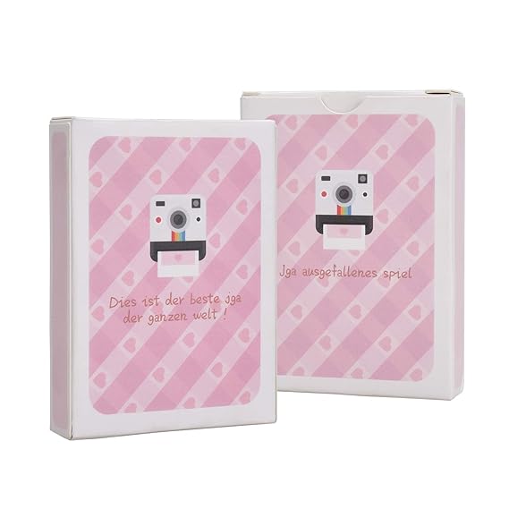 Lelengder Junggesellinnenabschied Witziges Spiel mit kreativen Fotoaufgaben für die zukünftige Braut - Kartenspiel zum Jungge