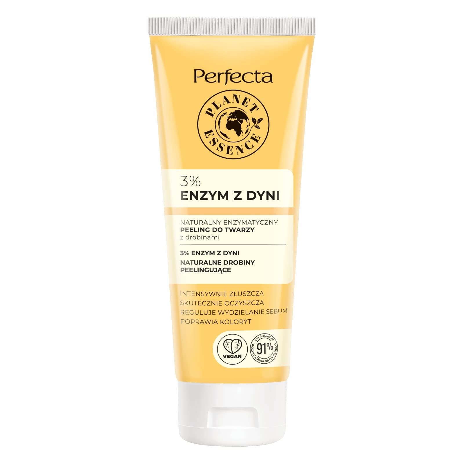 Perfecta Natural enzymatic facial exfoliation, 3% pumpkin enzyme