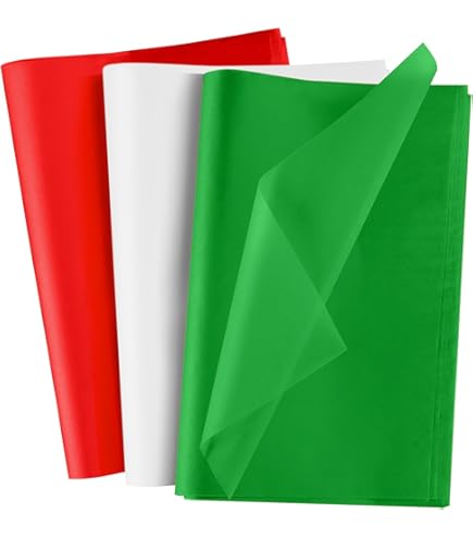 Lot De 50 Feuilles De Papier De Soie Flocon De Neige Doré, 50