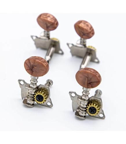 Ukulele Tuning Peg, 2L2R Machine Heads Ukulele DIY Parts, Classic Style