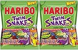 Haribo Twin Snakes Sweet & Sour Gummi Candy - NEW 2016 - 5 oz Bag (Pack of 2)