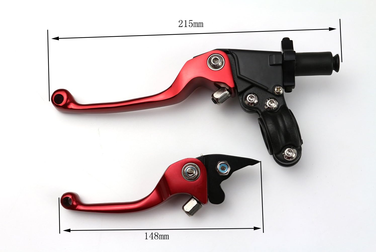 CNC Folding Brake Clutch Levers Pit Dirt Bike BSE Kayo Apollo Xmotor 110 125 150