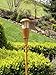 Newhouse Lighting Solar Flickering LED Island Torches, Bamboo Finish, 2-Pack