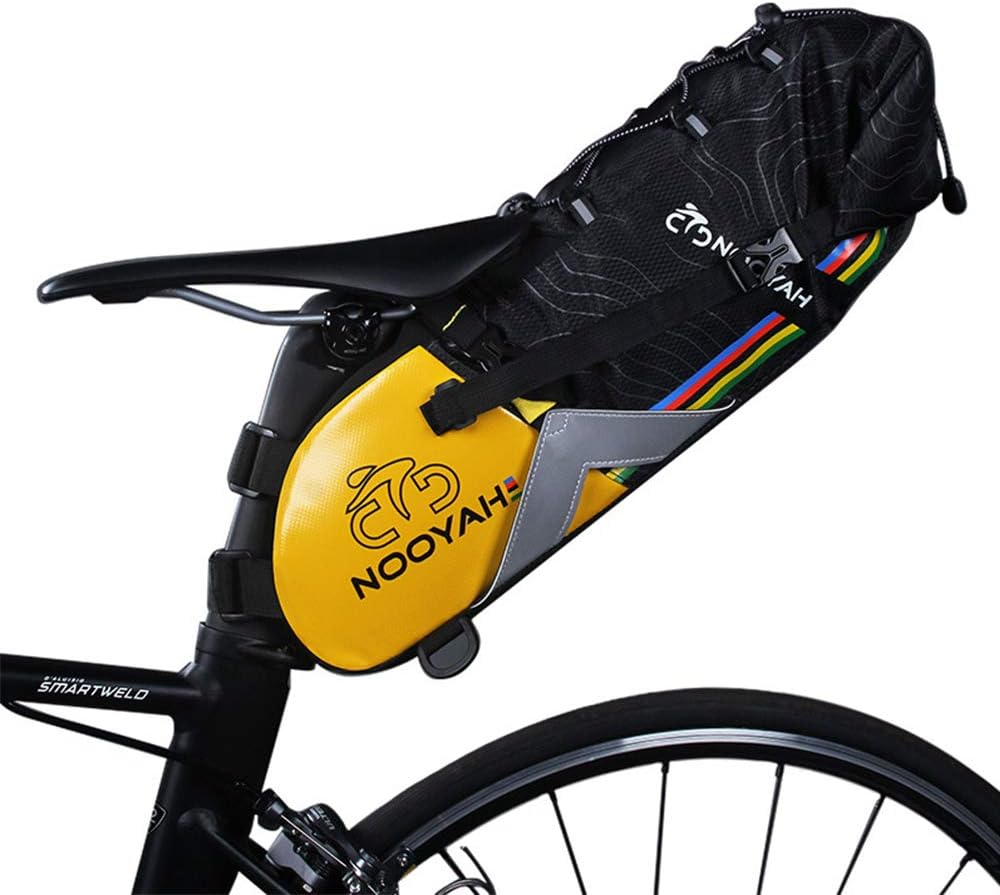 Bicycle Seat Bag, Compact Waterproof Storage Bag Waterproof Bicycle Bag