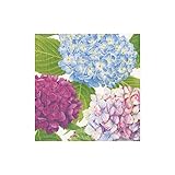 Caspari Hydrangea Garden Cocktail