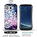 Galaxy S8 Plus Case, ZUSLAB Pattern Design, Shockproof Armor Bumper, Heavy Duty Protective Cover for Samsung Galaxy S8 Plus (Nebula Mandala)