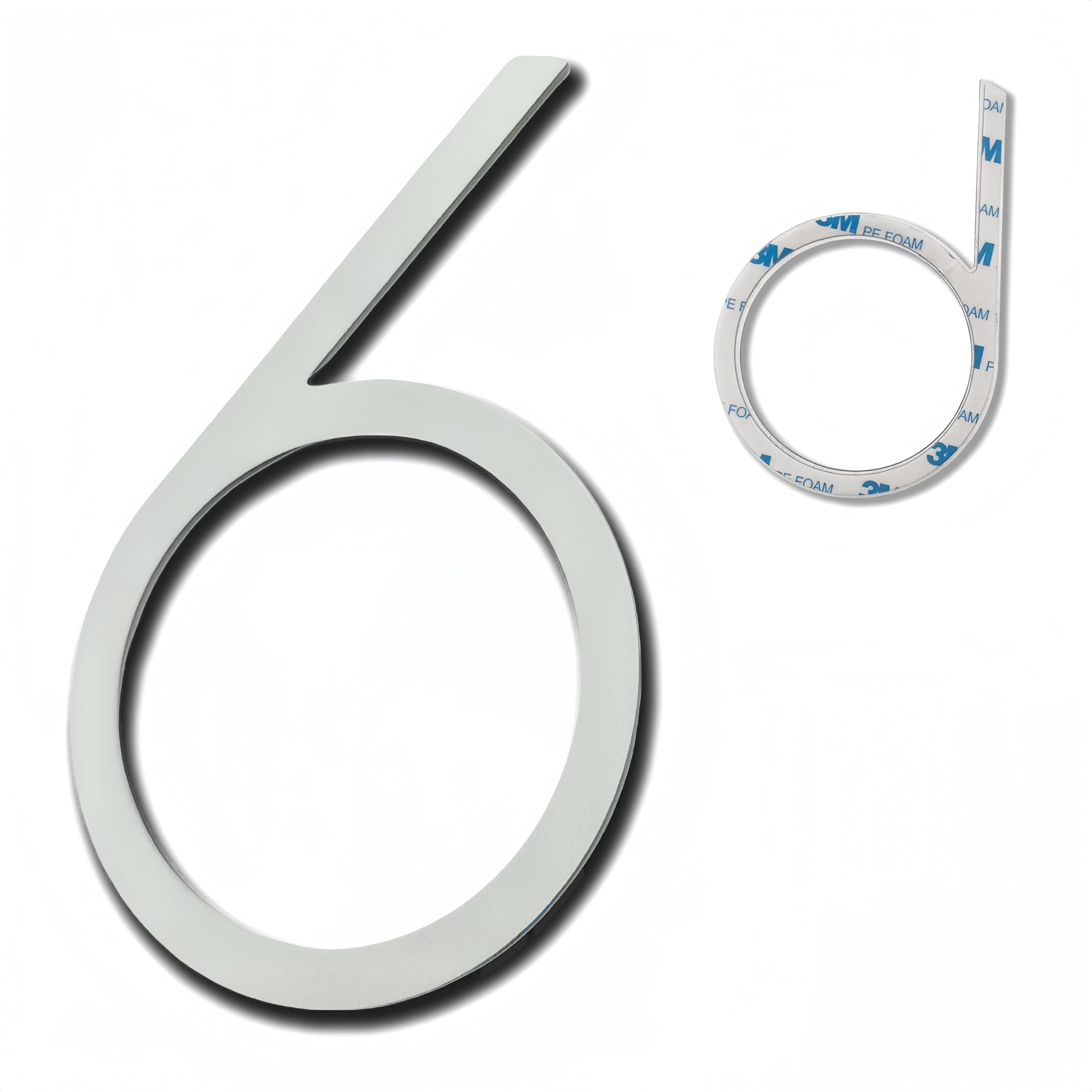 TILUODA Self-adhesive house number 5