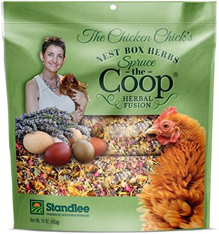 The Chicken Chick Spruce The Coop Herbal Fusion Nest Box Herbs, 16 oz
