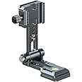 Leaplumin DSLR Foldable Camera L Bracket Mount with Arca Swiss Type Clamp，Lightweight Camera L Bracket Vertical Horizontal Switching Tripod Quick Release Plate Compatible with Canon Nikon Sony