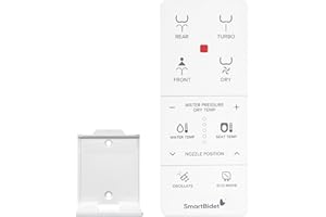 SmartBidet Remote Control Replacement for the SB-1000 Bidet Electronic Toilet Seat Remote