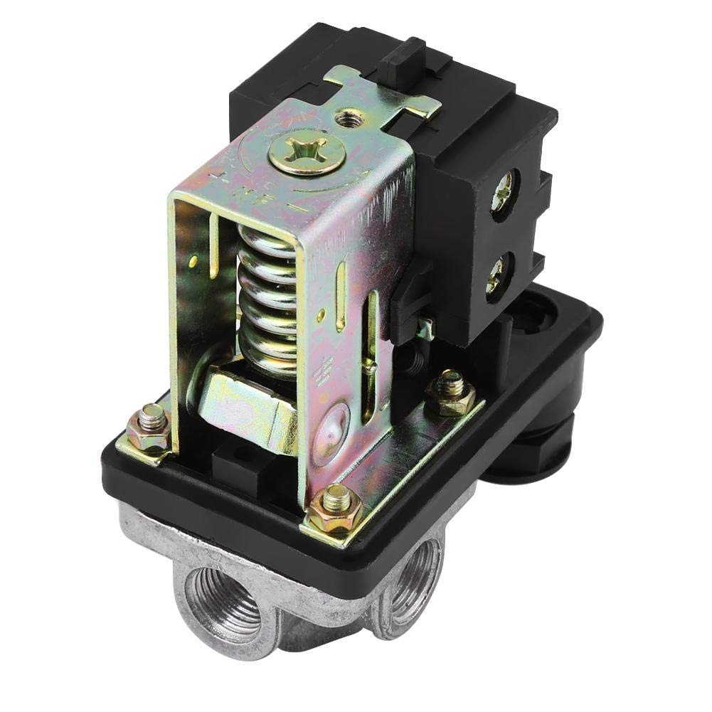 Oumefar Air Compressor Switch Universal Pressure Control Valve Four Port Pressure Switch As 90PSI120PSI Compressor Accessories Pack of 1 - Image 5