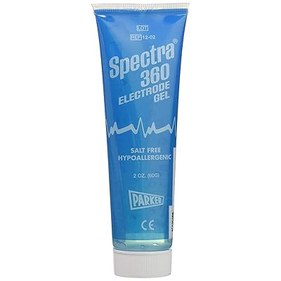 Spectra par12-02 Parker Laboratories 360 Electrode Gel, 2 Oz. Tube, Clear