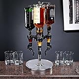 Oggi Professional 3-Bottle Revolving Liquor Dispenser (Kitchen)