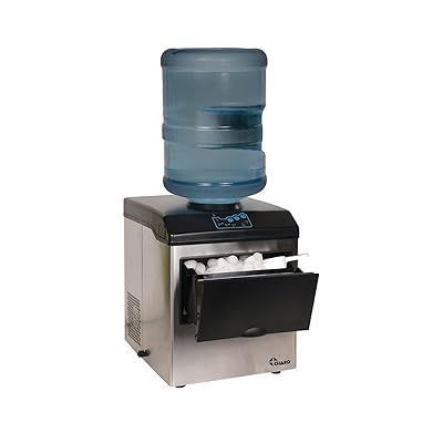 Chard IM-15SS Ice Maker with LCD Display 33 lbs Daily Capacity