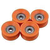 CNBTR 4Pieces 6x30x13mm Plastic Coated Sealed
