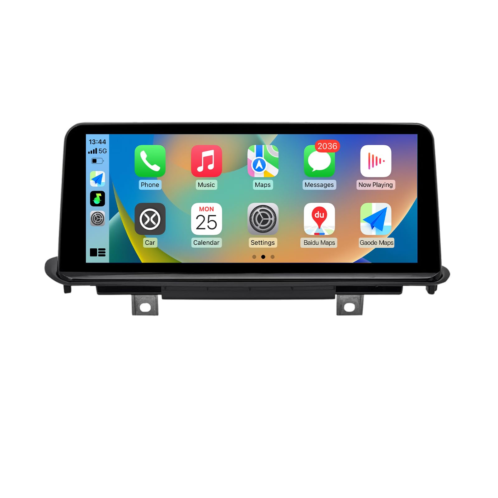 CARABC 10.25 inch Touch Screen Wireless CarPlay/Android Auto Car Stereo Multimedia for BMW X5 X6 Series 2014-2016 with NBT System, Car Radio Receiver Car Stereo Media Receiver