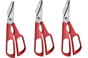 3Pcs Stainless Steel Seafood Scissors, Detachable Seafood Shears for King Crab Legs, Crab Legs, Lobsters and Lobster Claws
