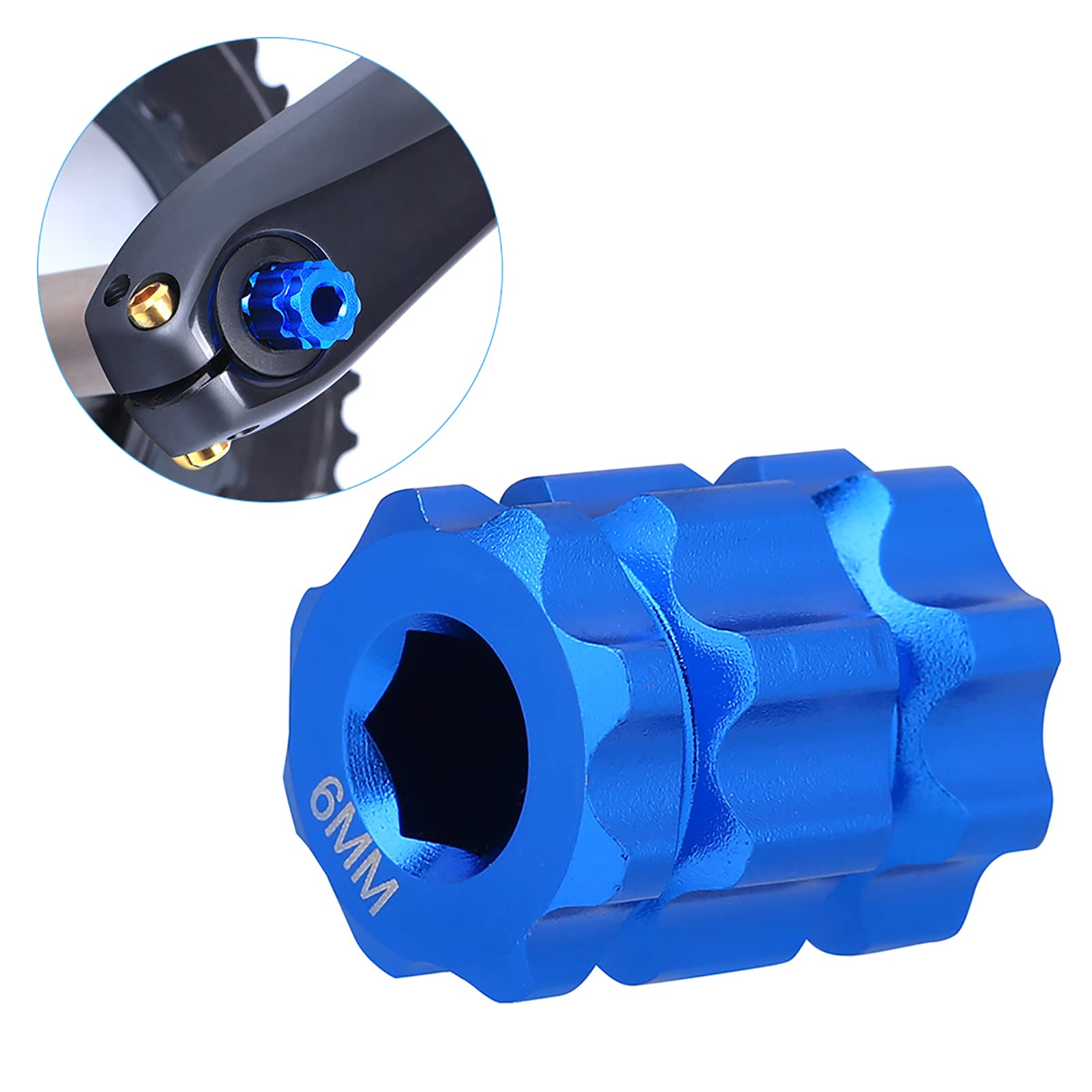 Tbest Bike Crank Removal Tool Crank Extractor Puller Tool Mountain Road Bike ycle Bottom Bracket Removal Tools Cycle Removing Installation Repair Tool replacement for XT R Series