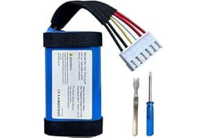 oliadeo Replacement Battery for JBL Charge 4, Charge4, ID998 IY068 SUN-INTE-118 Batteries with Tools 1INR19/66-3 IAA011NA