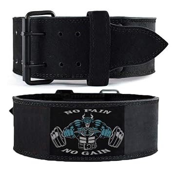 Unitedushop 7mm Leather Weight Lifting Belt For Squats Crossfit Lunges Deadlift Thrusters Powerlifting Belt Gym Belt Olympic Belt Weight Belt