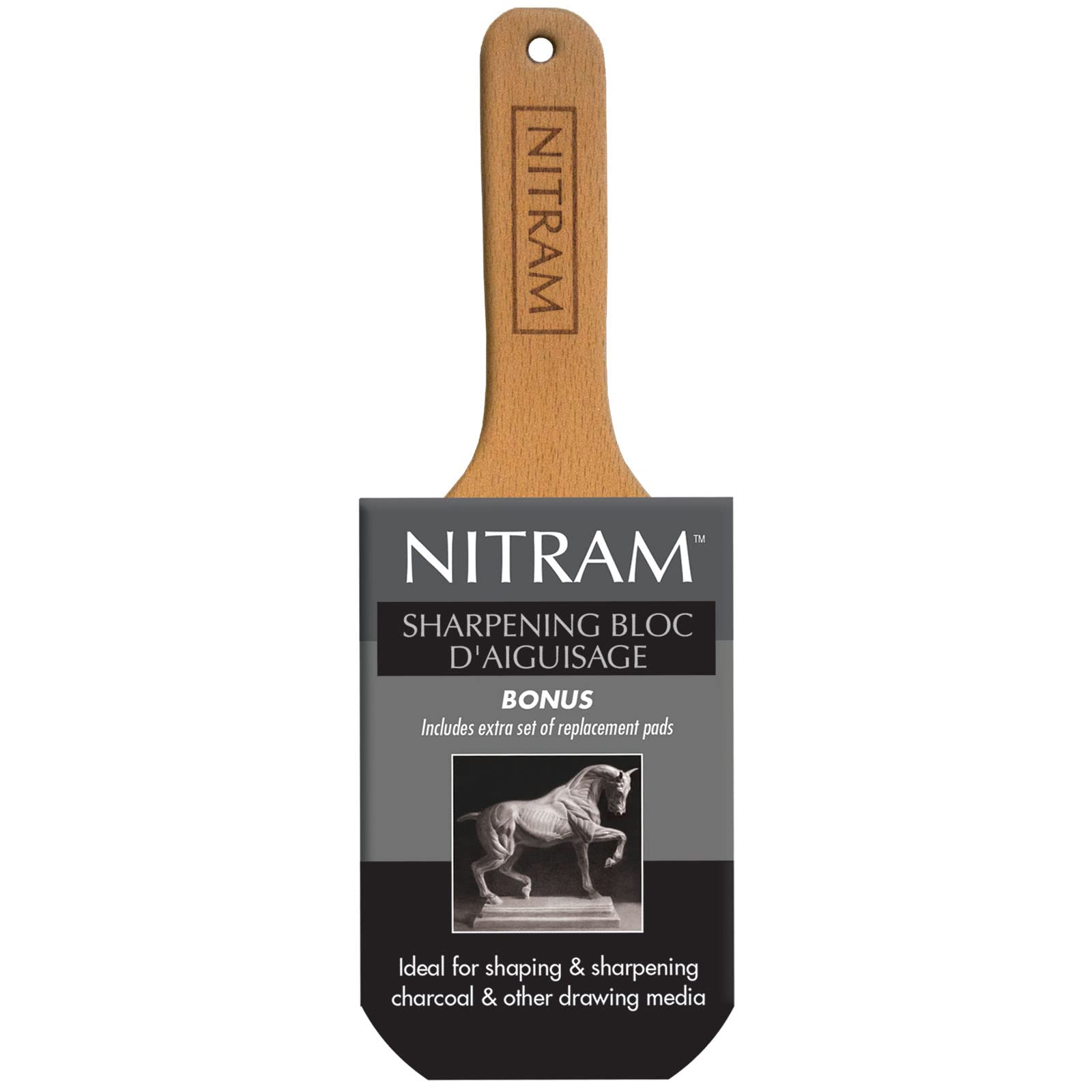 Nitram 700306 Abrasive Stone for Charcoal