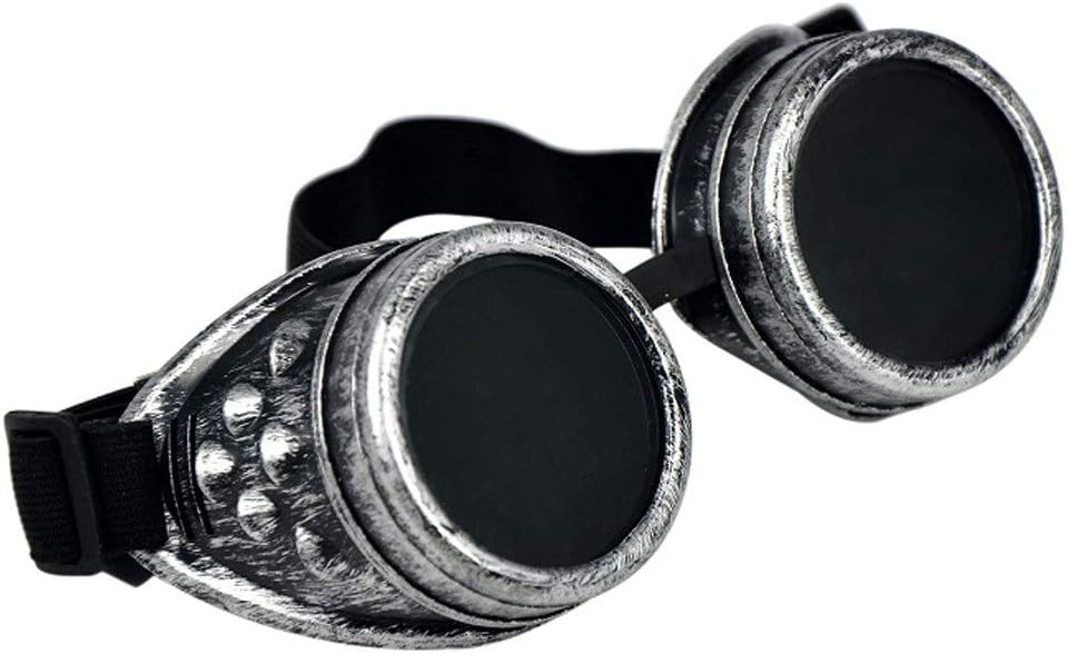FTXJ Retro Steampunk Goggles Welding Punk Glasses Cosplay