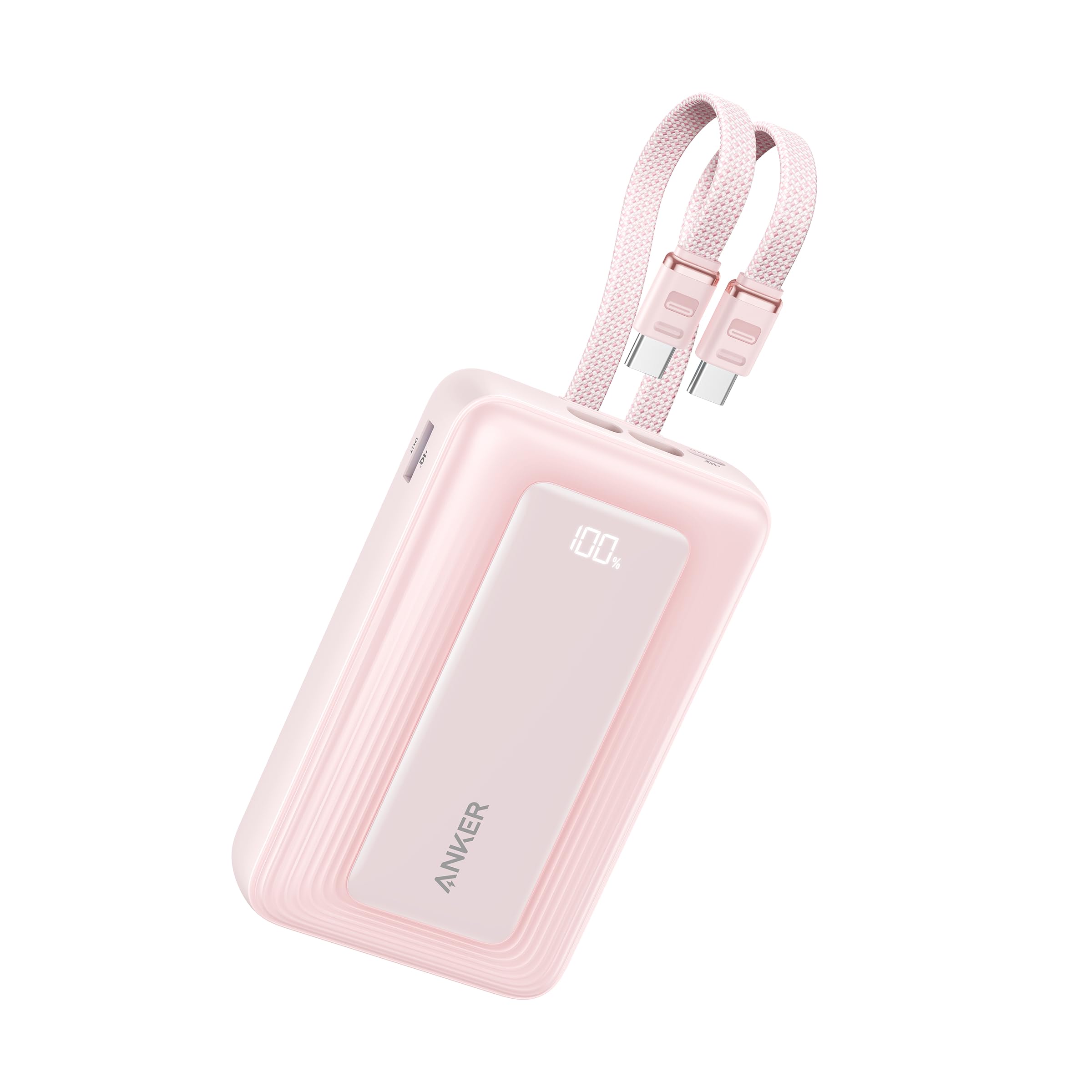 Anker Zolo Power Bank (2025 Upgraded Version), 45W Max Fast Charging, 20,000mAh Battery Pack, Dual Built-in USB-C Cables, USB-C&A Port, for iPhone 17/16 Series, Galaxy, MacBook, and More Image Anker Zolo Power Bank (2025 Upgraded Version), 45W Max Fast Charging, 20,000mAh Battery Pack, Dual Built-in USB-C Cables, USB-C&A Port, for iPhone 17/16 Series, Galaxy, MacBook, and More Image