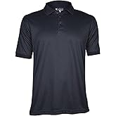 LAPG Men's Recon Jersey Short Sleeve Polo Shirt, Anti-Wrinkle, Moisture-Wicking Polo Shirt for Men, Comfortable Tactical Polo