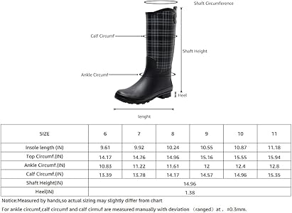 women's size 13 rain boots