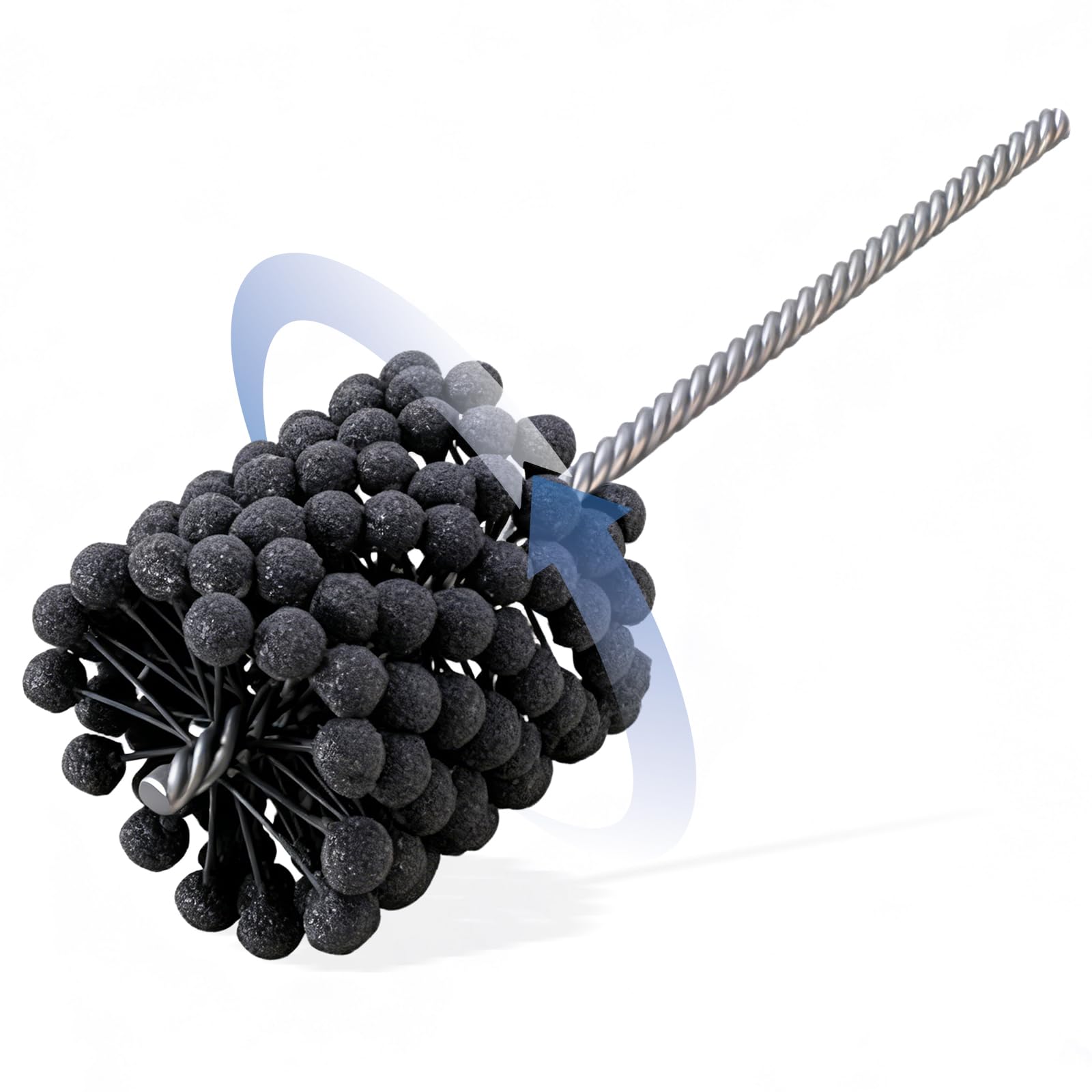 Photo 1 of Cylinder Honing Ball Brushes 4.125" (105mm) Diameter 240 Grit Silicon Carbide Compatible with GB41824, Cylinder Honing Deburring Tool for Hydraulic, Pneumatic cylinders, Engine, Brake cylinders