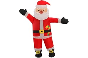 Onory Christmas Inflatable Santa Claus Costume for Adult, Christmas Full Body Blow up Costume for Christmas Party Cosplay