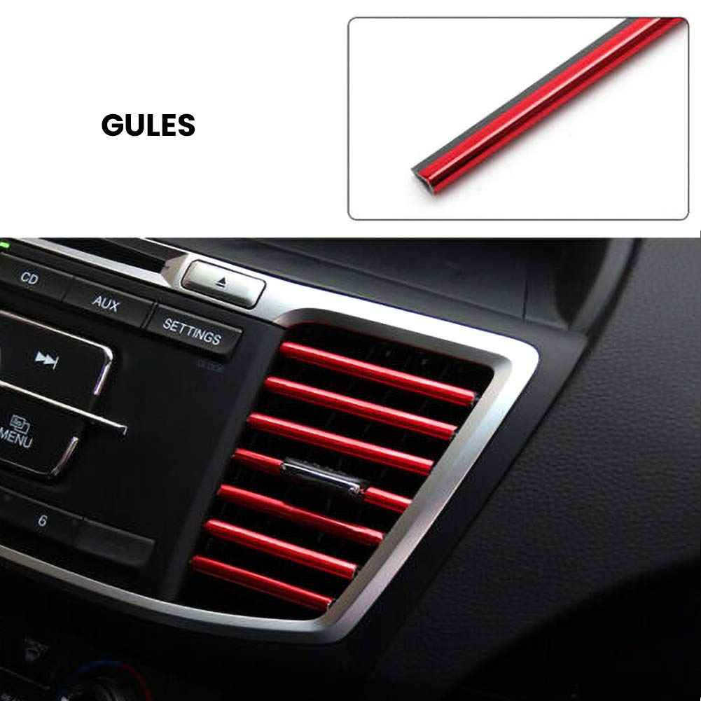 ulofpc 10 Stücke Farbe Auto Klimaanlage Luftauslass