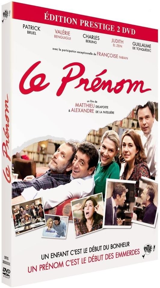 Le prénom Le Film + la pièce de théâtre Édition Prestige Amazon.fr Matthieu Delaporte Le prénom Le Film + la pièce de théâtre Édition Prestige Amazon.fr Matthieu Delaporte
