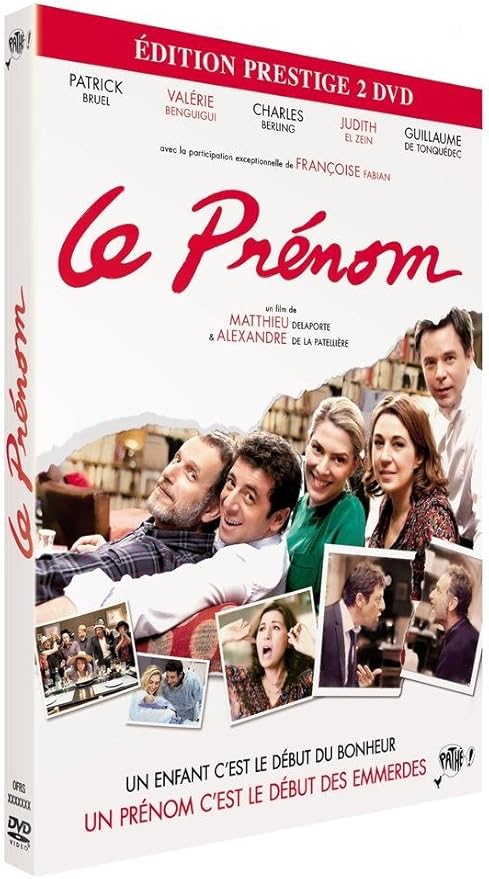 Le Prénom Le Film Le prénom : Le Film + la pièce de théâtre Édition Prestige: Amazon.fr