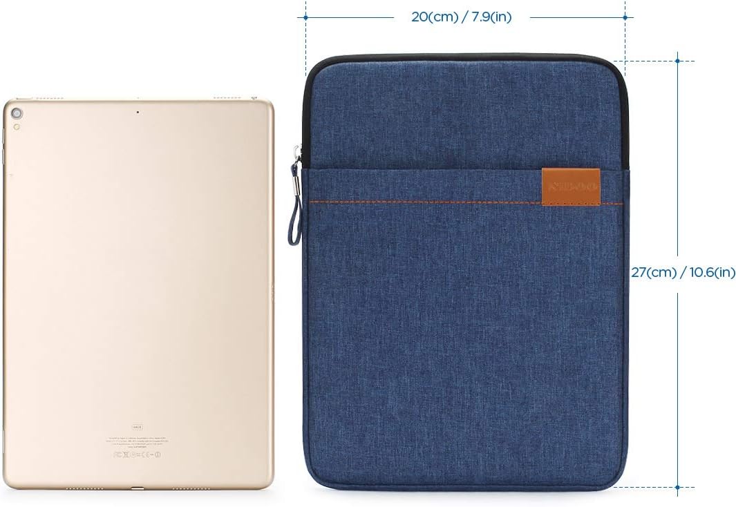 NIDOO 8 Inch Water-Resistant Laptop Sleeve Case Protective Bag Portable Carring for 7.9" iPad mini 4 5/8" iPad mini 6/8" Tab M8 3th Gen / 8.7" Galaxy Tab A7 Lite / 8" MatePad T 8 Kids Edition - Image 4