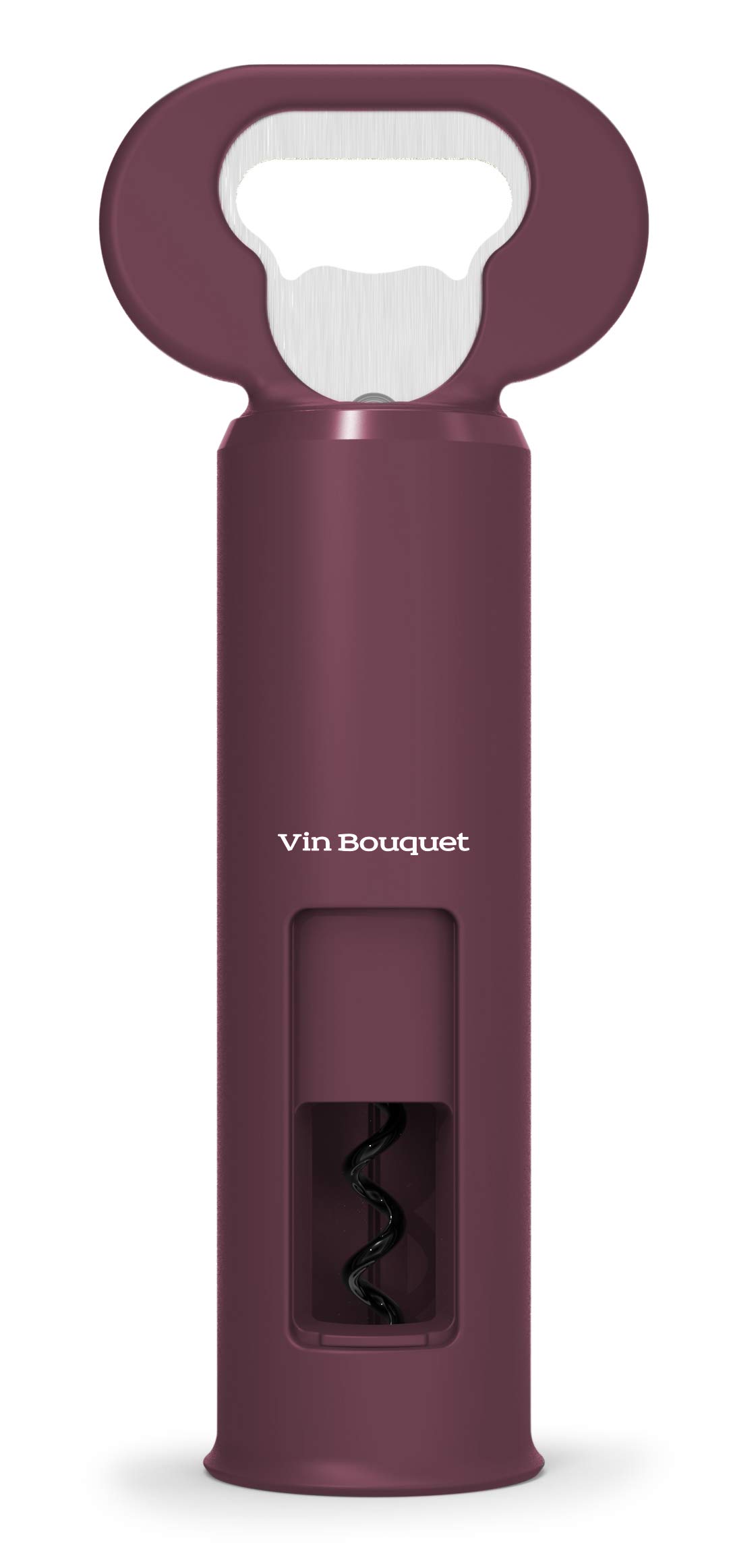 Vin Bouquet FID 681-3 in 1 Opener in Bordeaux. Can Opener, Bottle Opener, Corkscrew