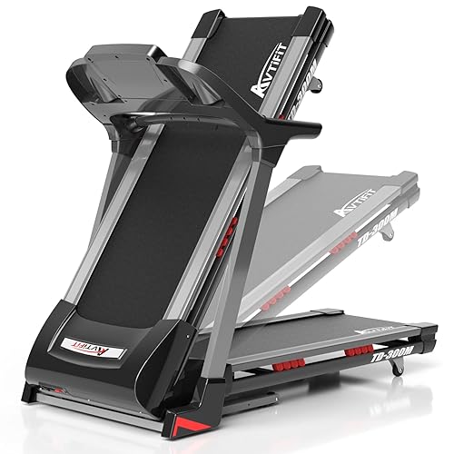 Treadmill 350+ lb Capacity with 15% Auto Incline, 0-10 MPH HP