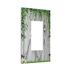 Rustic Plant Florets Animals Vintage Dark