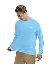 Roadbox Mens UPF 50+ Long Sleeve SPF Diving Rash