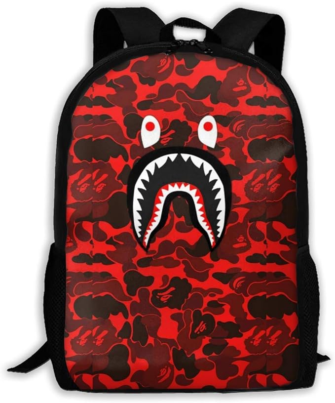 shark face backpack