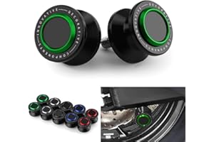 SUPER VICI 8MM Swingarm Spools Sliders Fit Ninja 400 500 NINJA650 ZX-6R ZX-10R Z900 Z650 Z400 GSXR6000 GSXR750 GSXR1000 CBR 600 CBR600RR CBR1000RR RR F2 F3 F4 F4i | M8 Universal Rear Frame Sliders Stand GN