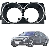 A2226830075 Center Console Drinks Cup Holder Compatible with 2013-2020 Mercedes Benz S-Class X222, C217, W222, Replace 2226830075